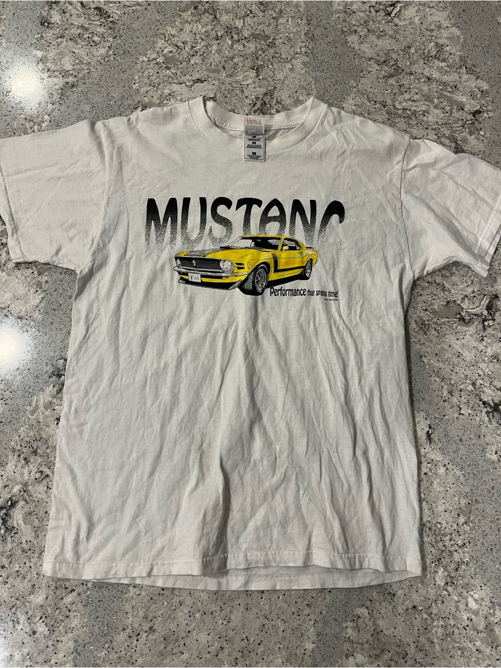 Early 2000s Fruit of the Loom Mustang Tee